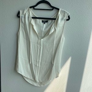 Silk white Theory blouse